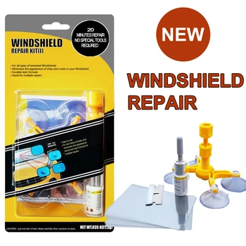 

Car Auto Glass Windscreen Windshield Repair Tool Cracked Glass Repair Kit DIY Car Window Tools Glass Fissure Cure Car Styling