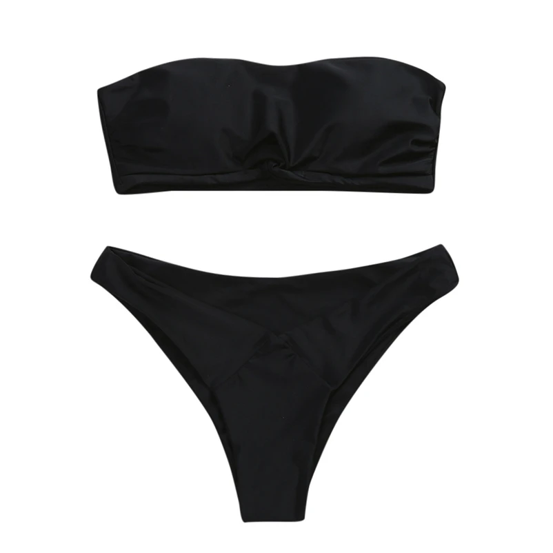 2018 Sexy Bikini Women Swimsuit Push Up Swimwear Cross Bandage Halter Bikini Set Beach Bathing Suit Swim Wear #FS#4JN15 (24)