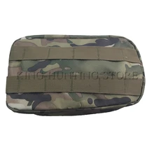 Тактический Молл ЕМТ медицинская аптечка сумка нейлон 1000D CP Размер 20x10x8 см Молл Сумка Мультикам для охоты на открытом воздухе