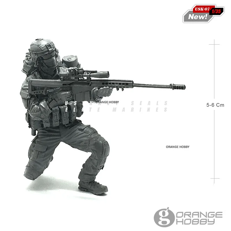 OHS YuFanModel 1/35 USK-01-08 USK серия спецназ Часть I сборка военные полимерные миниатюры Модели Строительные наборы oh