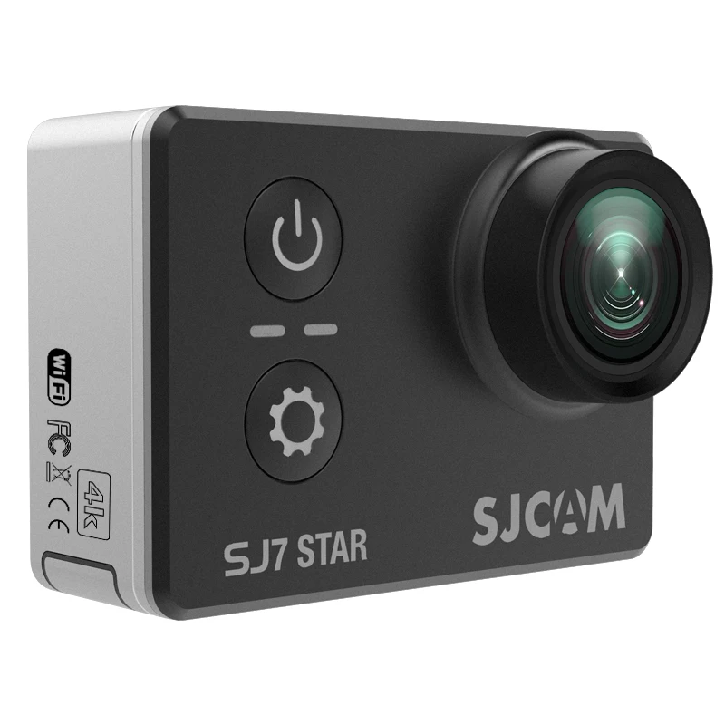 Последняя версия SJCAM SJ7 Star 4 K с Wi-Fi H.264 30FPS 2' Сенсорный экран экшн Спортивная камера для шлема Водонепроницаемый Ambarella A12S75 Чипсет