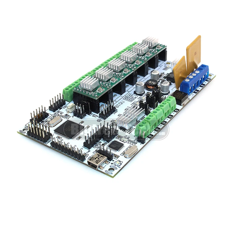 Prix pour BIQU Rumba carte mère rumba MPU RUMBA optimisé version Tableau de commande avec 6 pcs A4988 Stepper Pilote Prix pour BIQU Rumba carte mère rumba MPU RUMBA optimisé version Tableau de commande avec 6 pcs A4988 Stepper Pilote