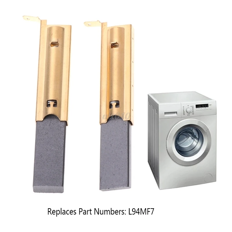 

2Pcs/set Washing Machine Motor Carbon Inserts Brushes L94MF7 For Siemens 5x13.5 July Drop Ship