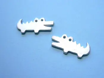 

Fashion Crocodile Silver Earring Animal Studs Earrings jewelry For Women
