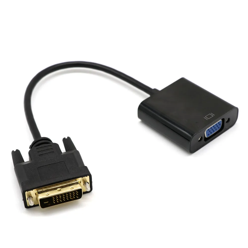 Стандартный адаптер Malloom 2019 DVI в VGA внешний USB 24 + 1 VGI цифровой для ПК высокое