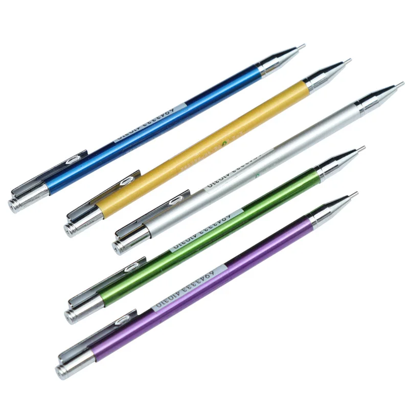 

1pcs automatic pencil small short student 0.7mm activity pencil metal pen