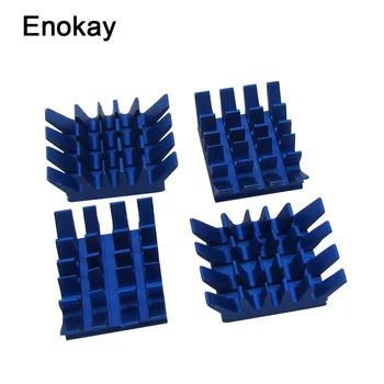 

Enokay 100PCS Computer for Xbox360 PS VGA Graphics Card DDR RAM Video Memory Cooling Cooler Aluminum Heatsink