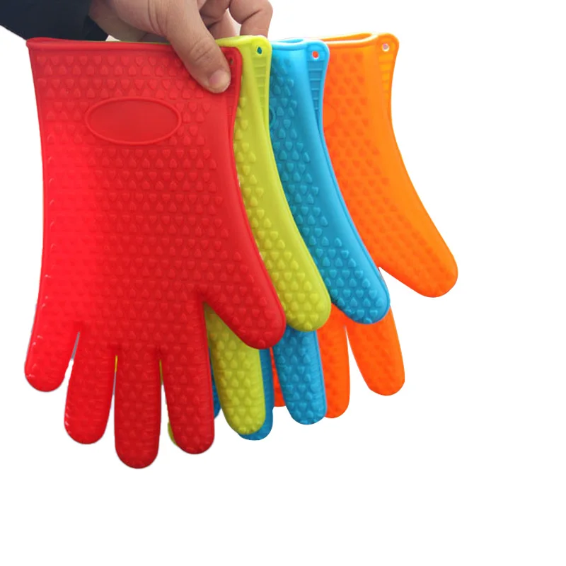 1 PC Silicone Heat Resistant Gloves Temperature Resistant Gloves