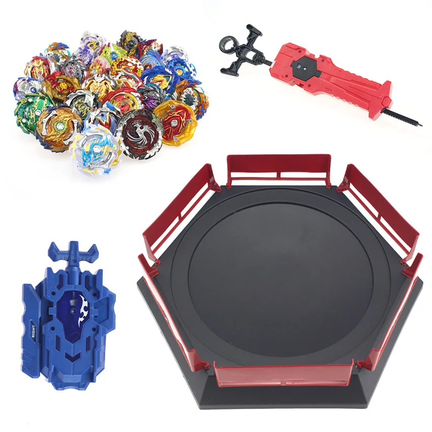 Launcher niños juguetes PF Trompo Beyblade Burst Starter Set arena Bayblade 
