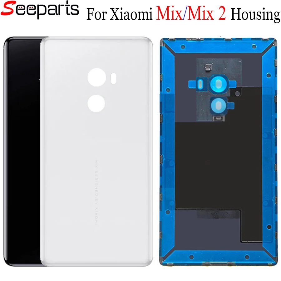 

For XiaoMi Mi Mix Back Cover Case Battery Back Cover housing Mi Mix 2 Replacement Parts For XiaoMi Mi MIX 3 Battery Cover