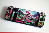 Для Nintendo Switch NS чехол Крышка Жесткий Тонкий закрепляемые оболочки Poke Splatoon 2 закрепляемые Жесткий Тонкий чехол s протектор для консоли Joy-Con - Цвет: Splatoon 1