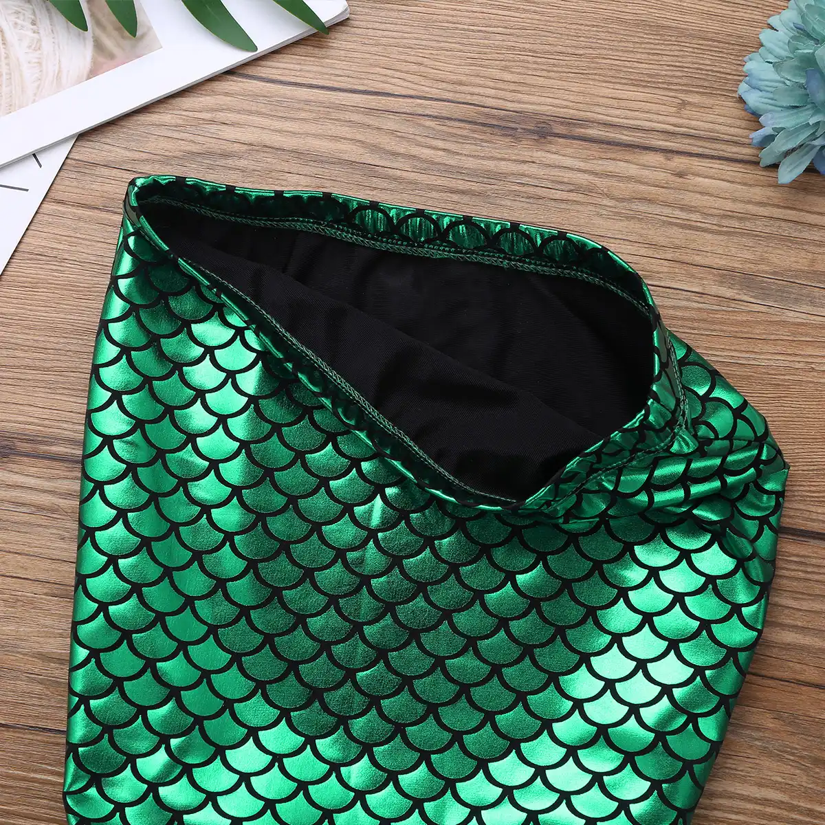 Girls Kids Mermaid Tail Walkable Skirt Costume Cosplay Party Fancy Dress up