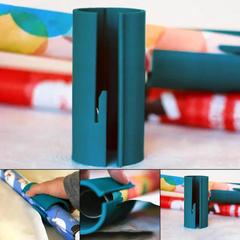 

Drop Shopping Little ELF Cutting Wrapping Paper Made Easy and Fun Wrapping Paper Cutter Showing Shelf