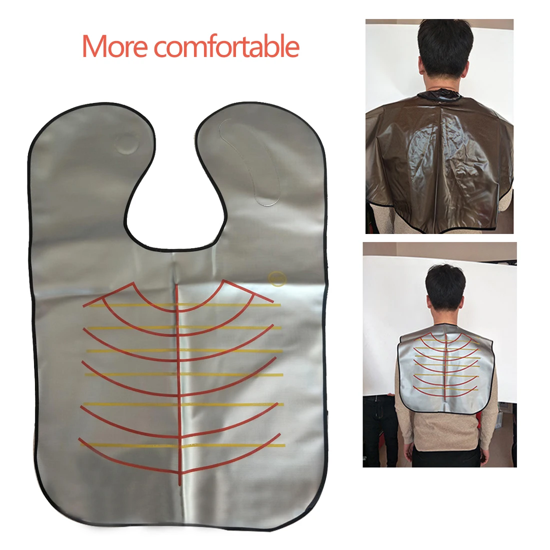 

New Salon Hairdressing Cutting Collar Waterproof Cape Professional Hairdresser Cape for Hair Washing and Dyeing