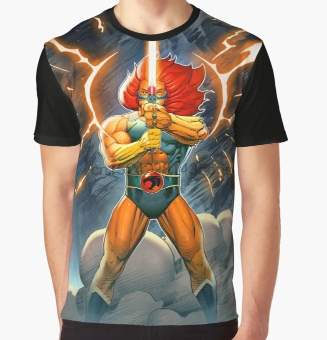 

All Over Print T-Shirt Men Funy tshirt Thundercats Sword of Omens(2) Short Sleeve O-Neck Graphic Tops Tee women t shirt