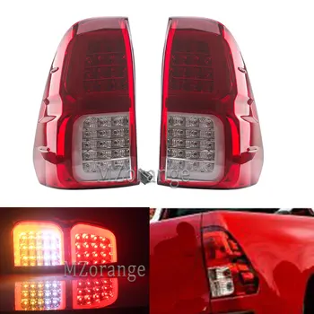 

MIZIAUTO 1 Pair Car Tail light For Toyota Hilux Revo 2015 2016 2017 2018 LED With Bulb Rear Reverse Lamp Modified Tail Fog light