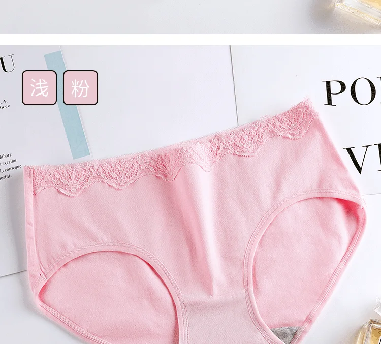 1pcs Menstrual period physiological underwear cotton antibacterial girl middle waist menstruation lady physiological briefs