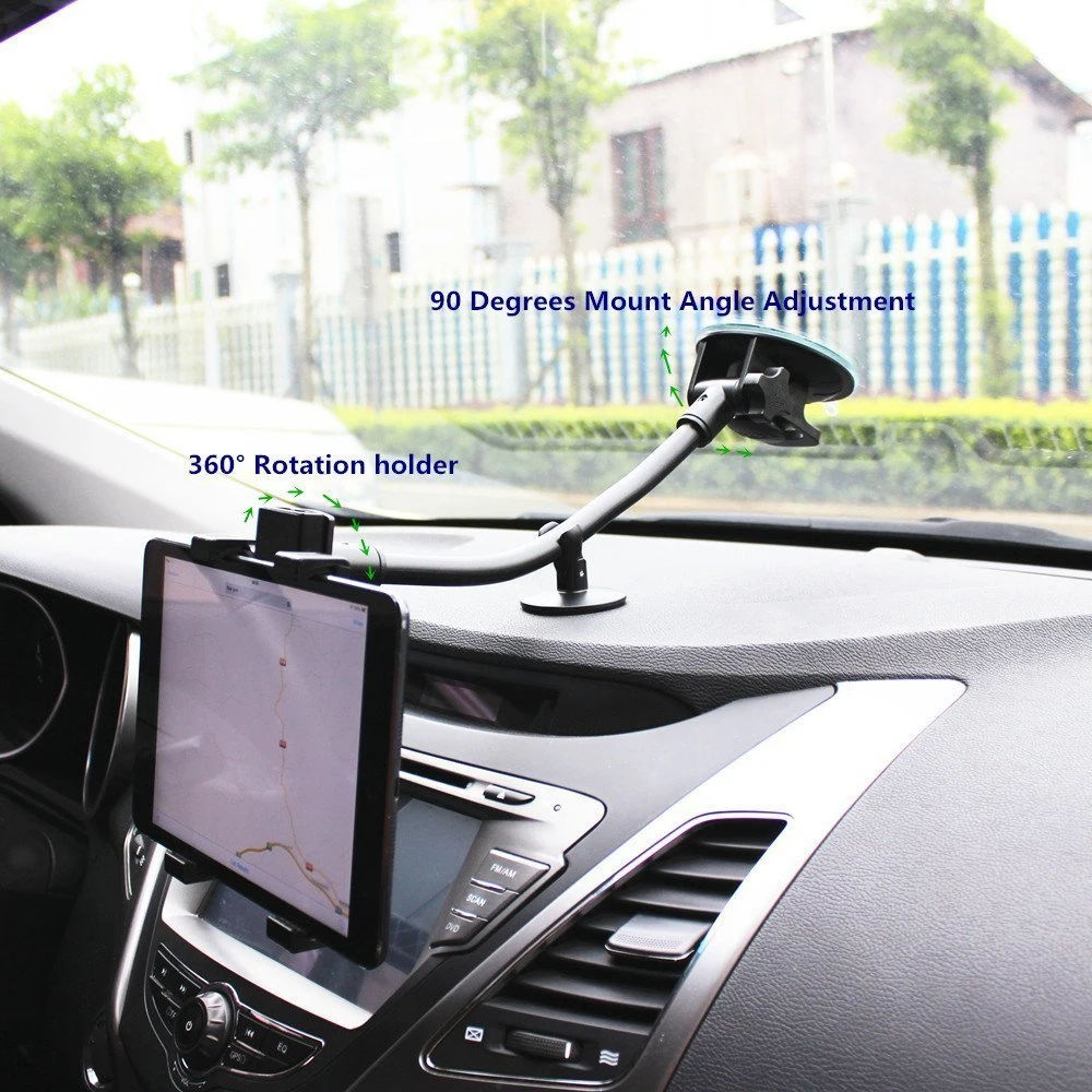 guia universal titular do carro tablet suporte montagem braço longo suportes de suporte rotação com holder holder holder suporte para tablet