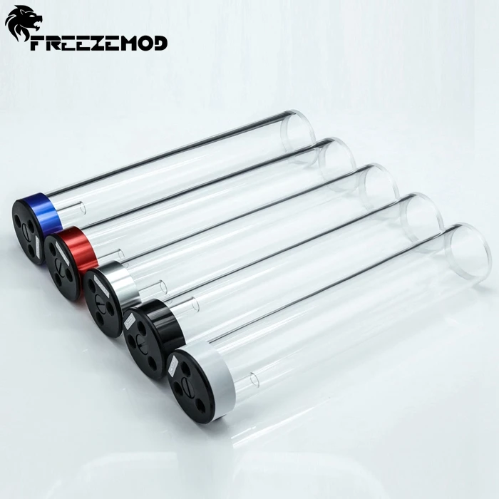 Freezemod 217mm/267mm цилиндрический резервуар для воды OD60mm компьютер водяного охлаждения