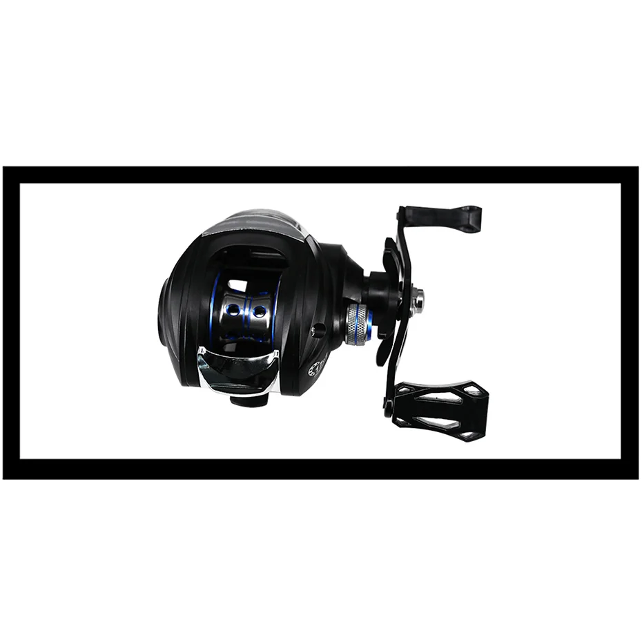 Carretel de Pesca Rolamento de Esferas Reel com Sistema de Freio para Molinete de Pesca da Carpa 17 + 1bb Yukui Novo Bobinas Baitcasting Fishing gt 7.2: 1 8 Carretilhas de pesca