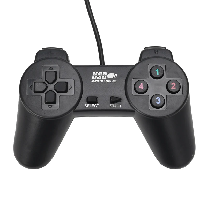 

USB Wired PC Game Controller Gamepad Shock Vibration Joystick Game Pad Joypad Control for PC Computer Laptop Gaming Play