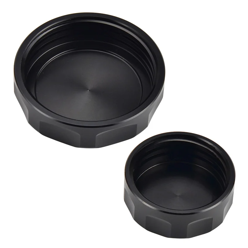 H2CNC Front Brake Clutch Fluid Reservoir Master Cylinder Covers Caps Cases Kit For SUZUKI GSX-R1000 GSXR1000 2007-2008 GSXR 1000