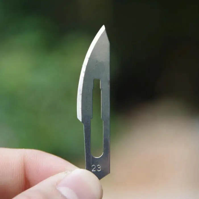 500Pcs/lot 23 Sharp T10A Carbon steel surgical blade, Scalpel, knife