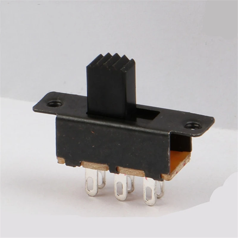 

2-speed toggle switch No fixed foot 6-leg vertical
