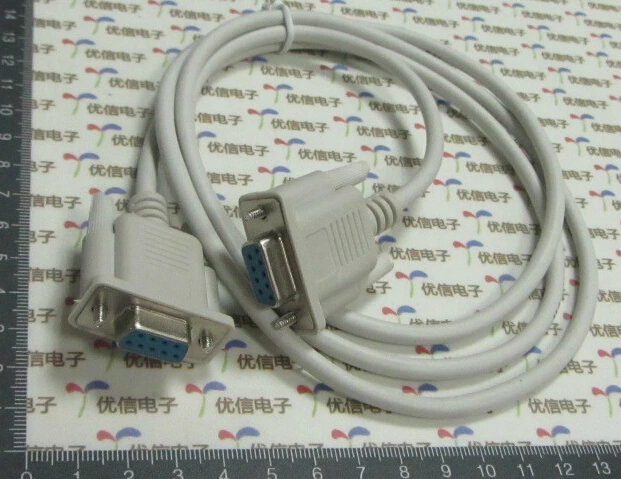 

Female to Female SERIAL DB9F 9 PIN RS232 Data Cable HDPE Insulation Design UL Standard DB9