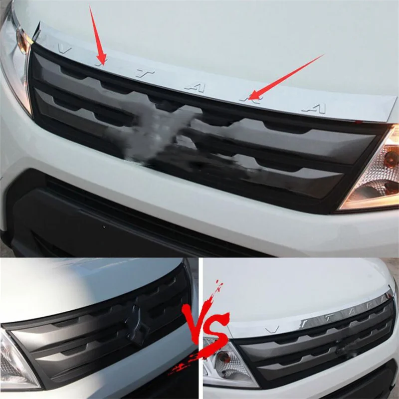 1pcs-Front-Hood-Grill-Grille-Bonnet-Cover-Molding-Trim-For-Suzuki-Vitara-15-16(1)
