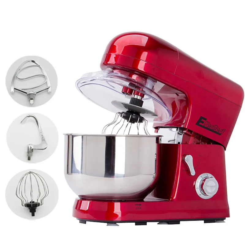 

110V/220V 5L Electric Dough Mixer Milk/Cake/Milkshake Mixer Milkshake Beater Eggs Food Blender For Commercial And Home Using