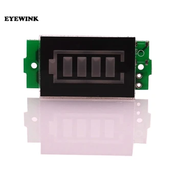 

1S 2S 3S 4S Single 3.7V Lithium Battery Capacity Indicator Module 4.2V Blue Display Electric Vehicle Battery Power Tester Li-ion