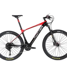 27,5 дюймов углеродное волокно горный электровелосипед дисковый тормоз 27,5*2,1 шины 11 скоростей электровелосипед с усилителем