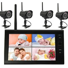 Dropshopping 7,0 дюймов цветной lcd 2,4G беспроводной цифровой видео радионяня радио няня с Eletronic Детские камеры
