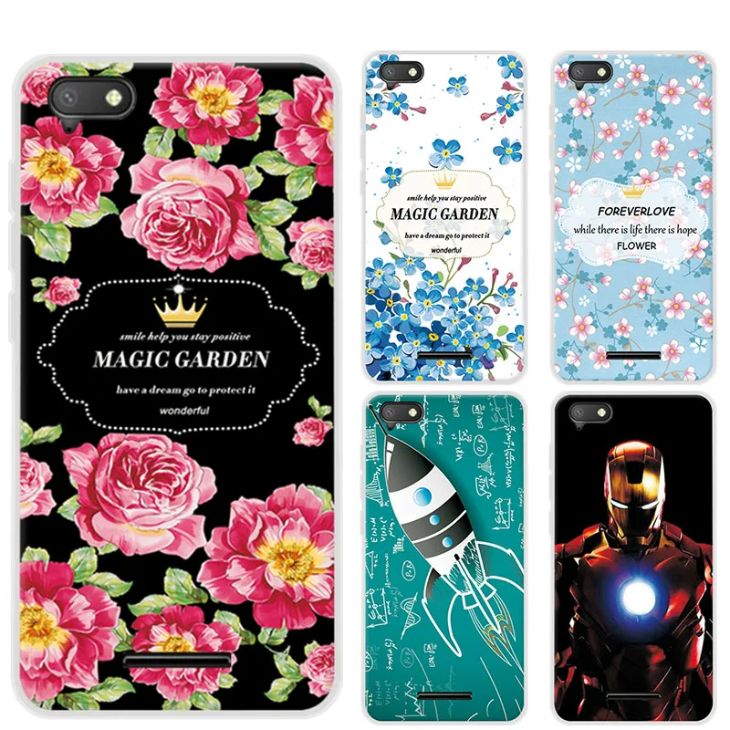 

New Arrived Ample Flower Case For BQ BQS 5037 Case Cover Fundas For BQS 5037 Coque For BQ BQS 5037 Strike Power 5.0"+Free Gift
