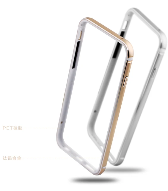 Best Offers Brand 2017 Aluminum Bumper + Soft Silicone Cover For Apple iPhone 6 6s iPhone6s UltraThin Luxury Metal iPhone 6s Plus Case