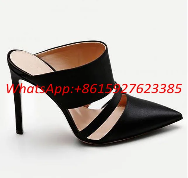 high heel mules closed toe