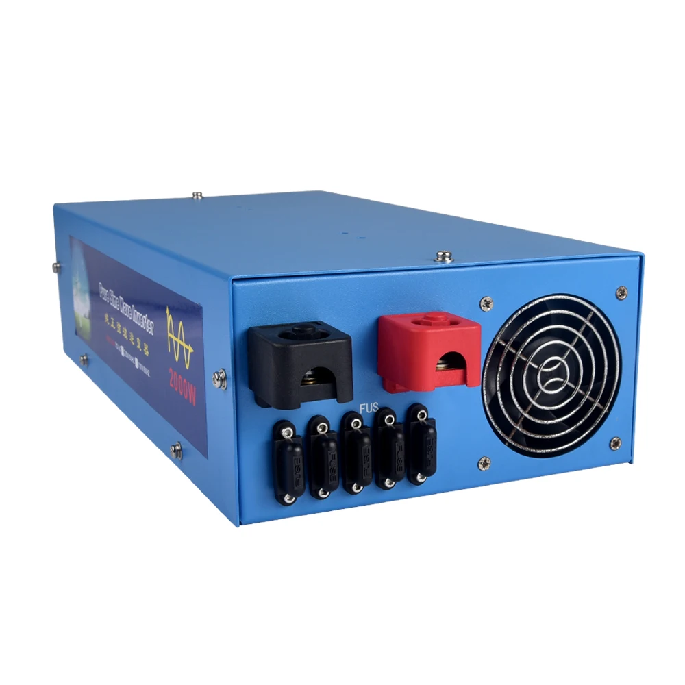 ZHST 2000w Пиковая мощность 4000w Автомобильный чистый синусоидальный инвертор