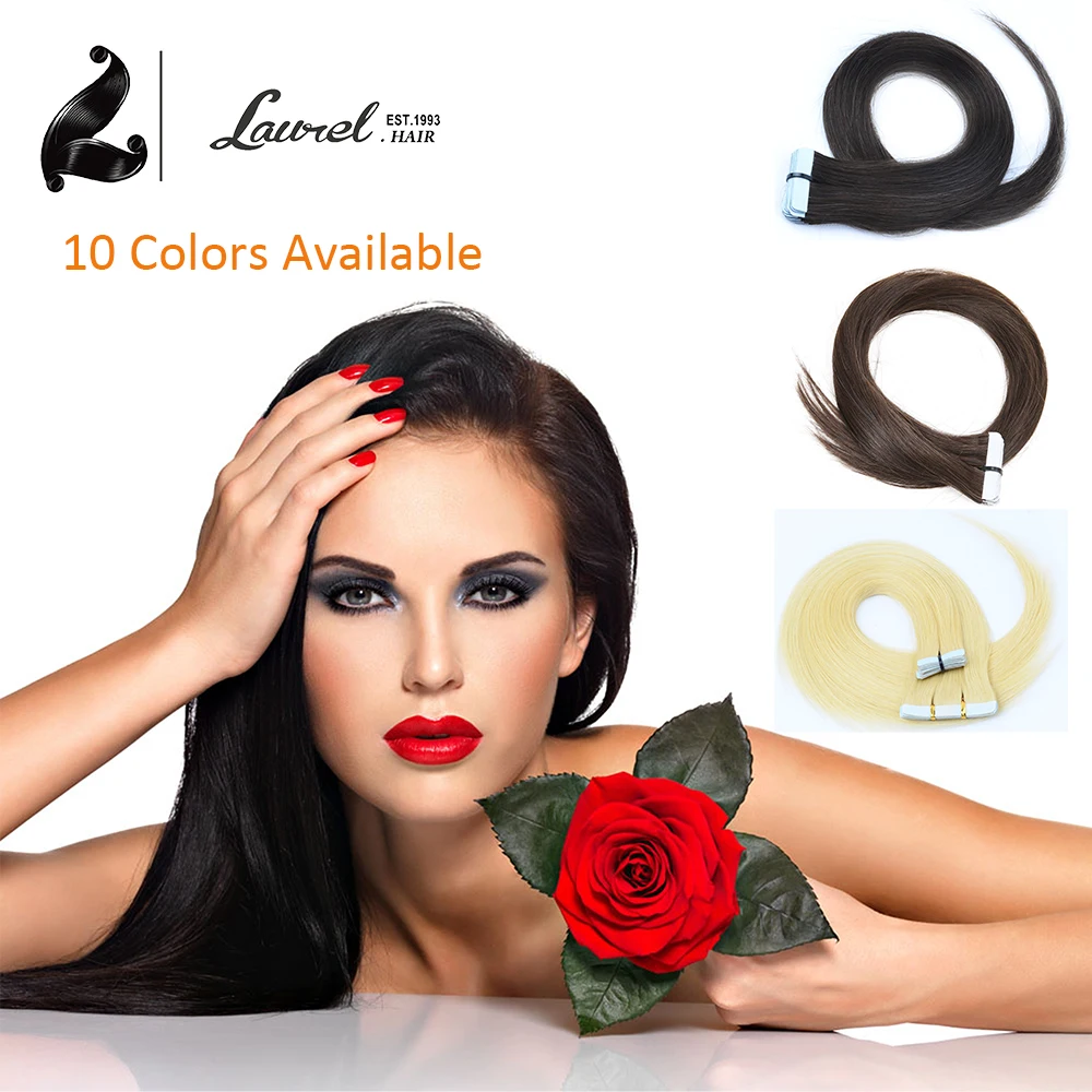Tape font b Hair b font Extension 1b 6 17 27 33 35 Skin Weft Tape