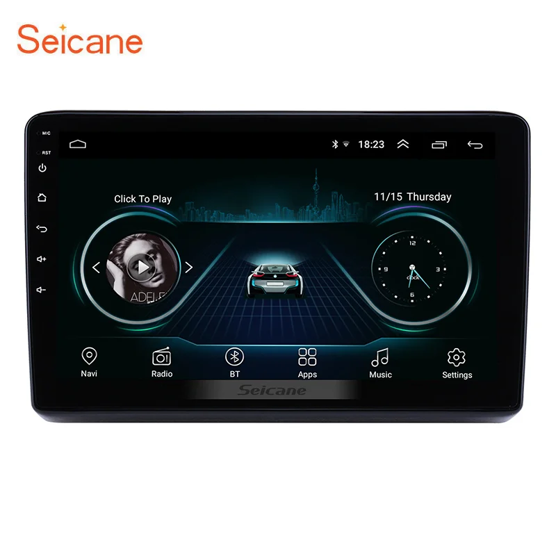 Автомагнитола Seicane 2DIN 10 1 дюйма Android 8 для Honda Vezel XRV 2014 GPS навигация сенсорный экран