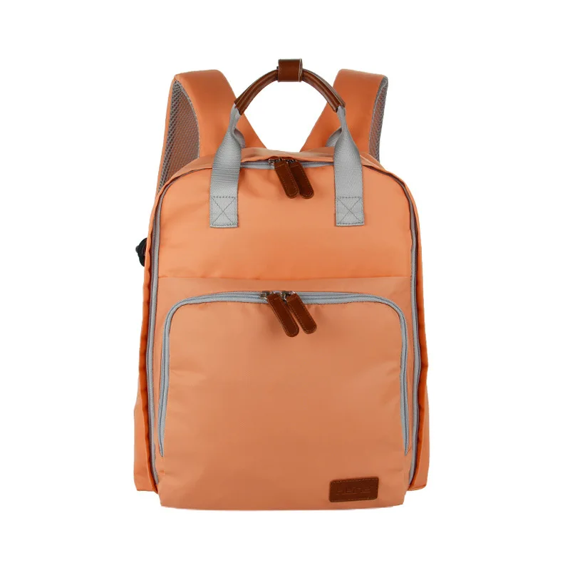 Heine Mummy сумка для подгузников для беременных брендовая Большая вместительная Детская сумка рюкзак для путешествий дизайнерская сумка для кормления для ухода за ребенком H10192 - Цвет: orange