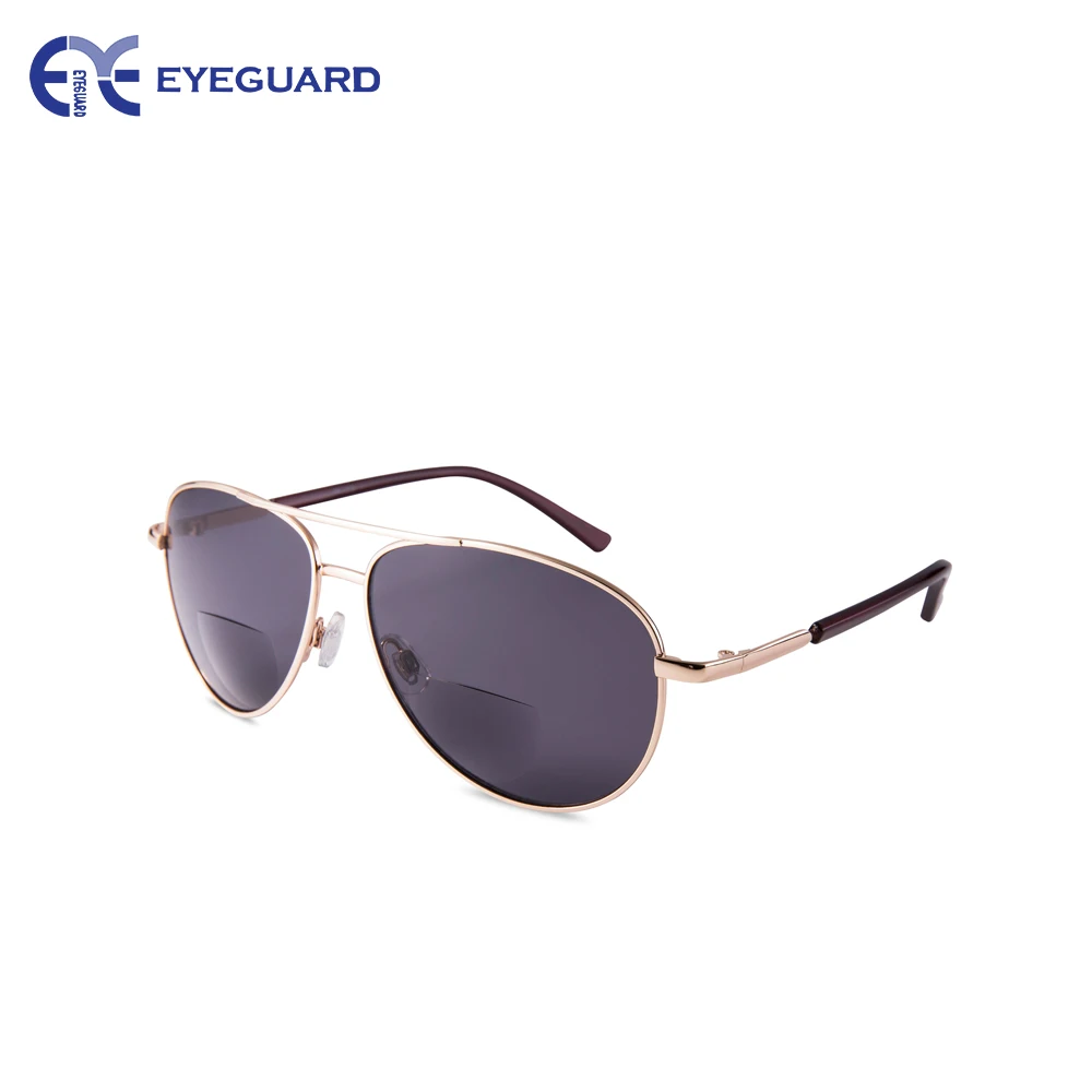 

EYEGUARD Unisex Classic Style Bifocal Sunglasses Readers with Lens UV400 Protection Outdoor Reading Glasses for Men and Women