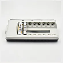 8 Slots Smart Fast Charger AA AAA Ni MH Ni Cd Batteries Rechargeable Battery drop shipping