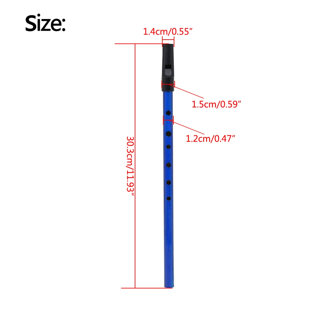 Высокое качество D Тон ирландский свисток различных цветов Олово рот флейта фиолетовый капля