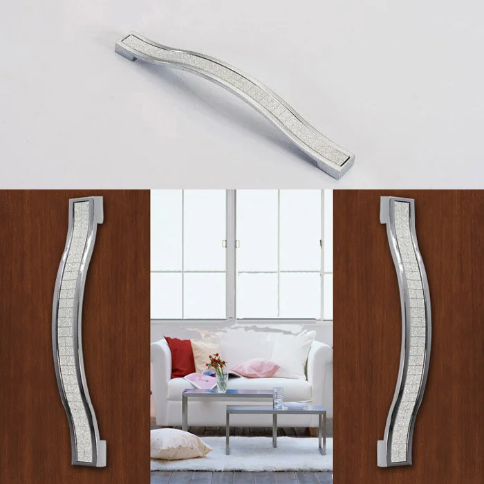 Modern Style Drawer Handles Bars Pulls Wardrobe Cupboard Knob