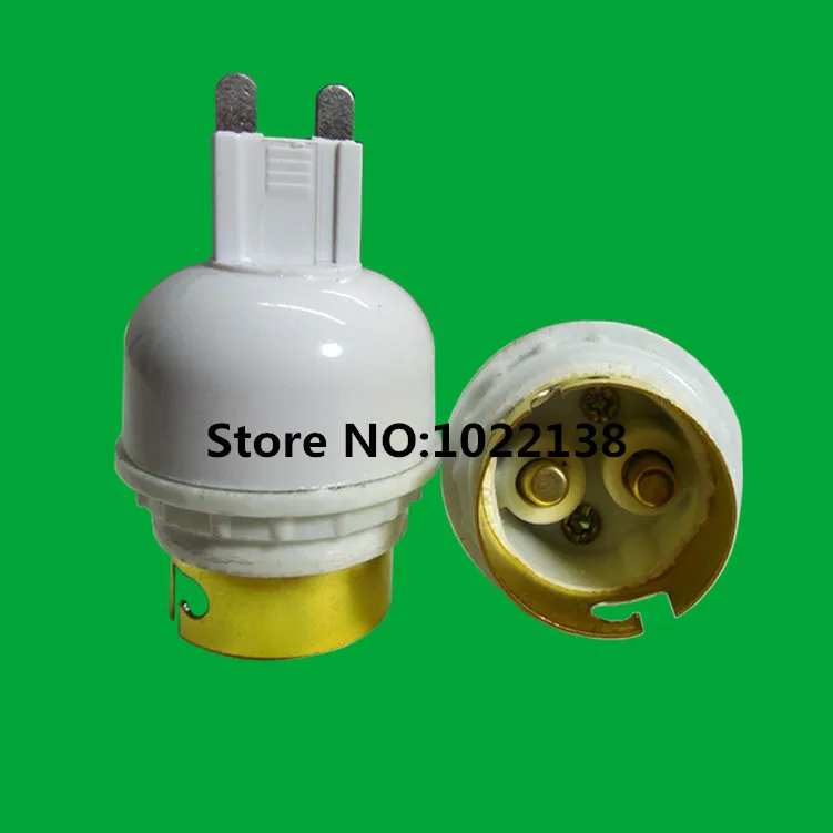

30pcs G9 to B22 LED light bulb base socket lamp holder G9-B22 lamp base converter plug socket adapter connector