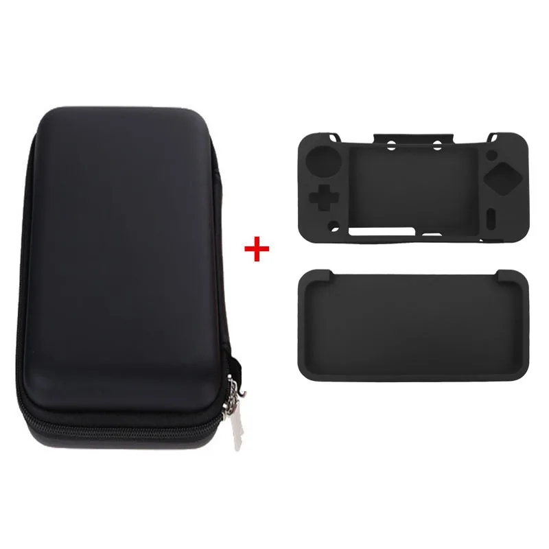 Защитные чехлы для nintendo New 2DS XL/LL EVA сумка для переноски для 2 DSXL консольные аксессуары Защитные пленки для экрана силиконовый чехол