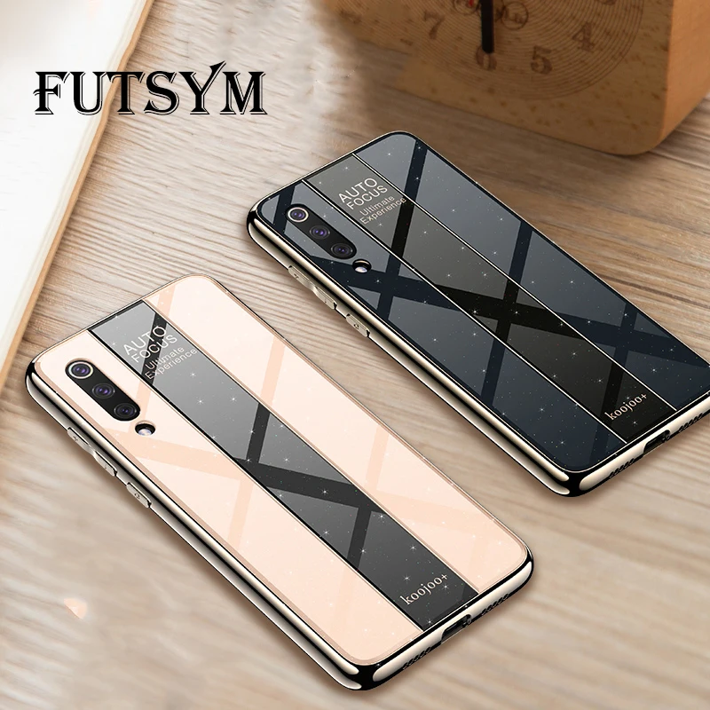 Luxury Hard PC Back Cover Case for Xiaomi Mi9 Shockproof Mi8 SE Soft Frame Fundas Coque Capa |