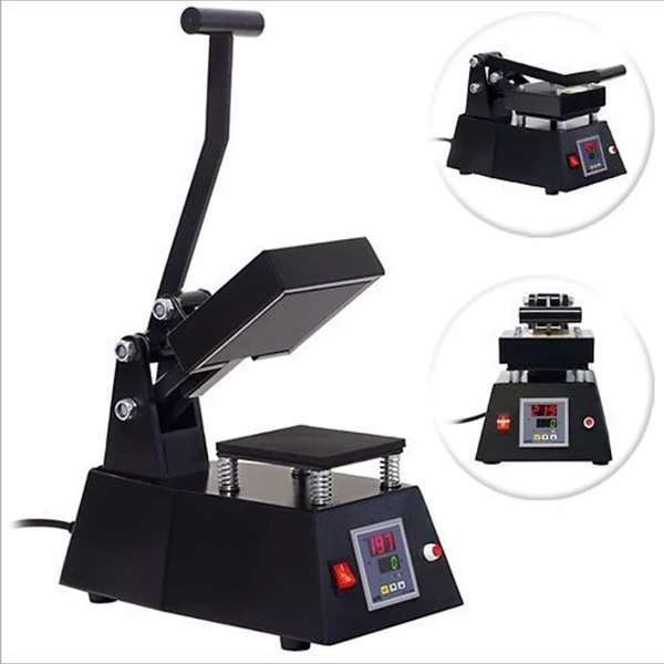 Buy heat press machine for glass garment 12x 12cm