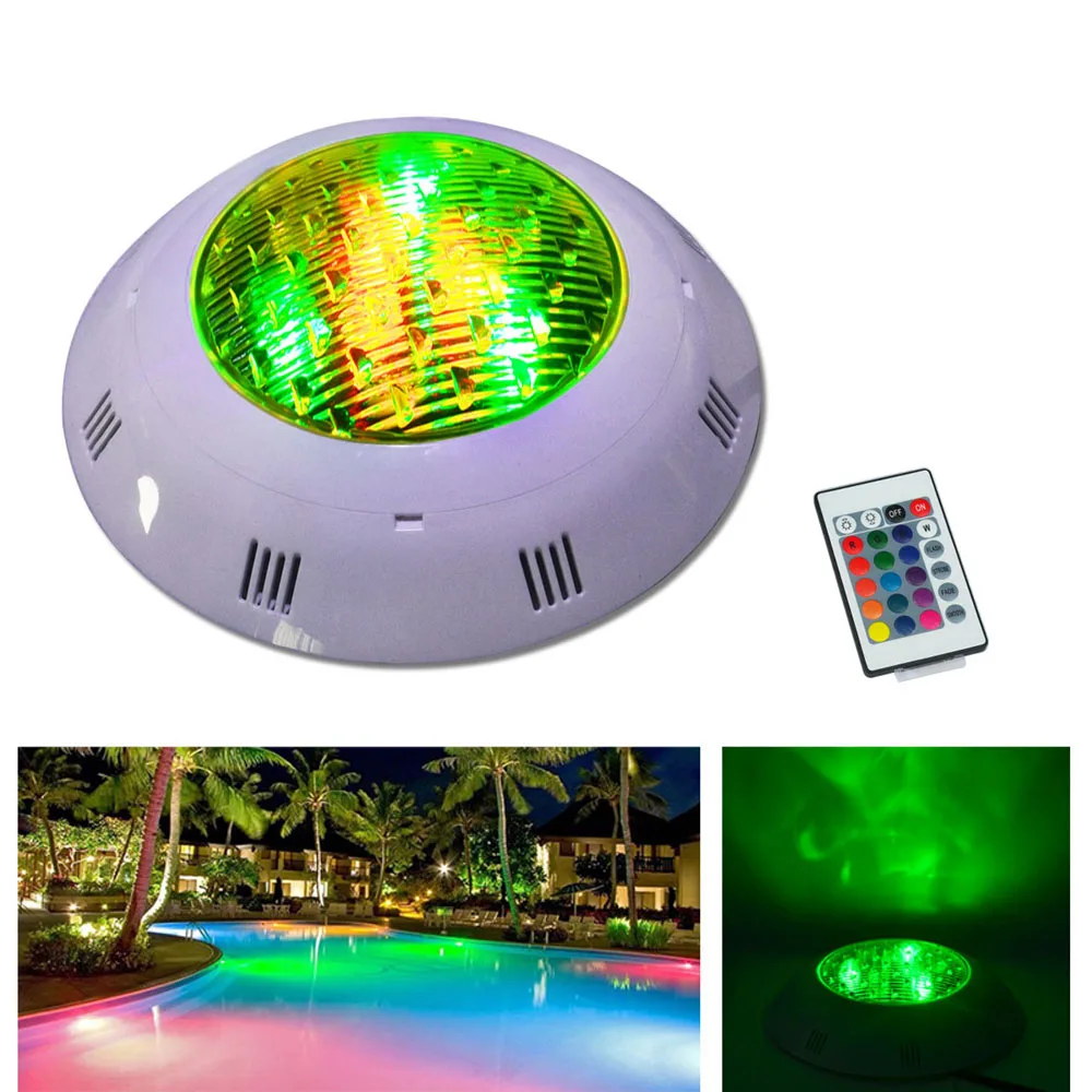 Jiawen Светодиодный прожектор 9 Вт 12 RGB IP68 для бассейна фонтана точечный